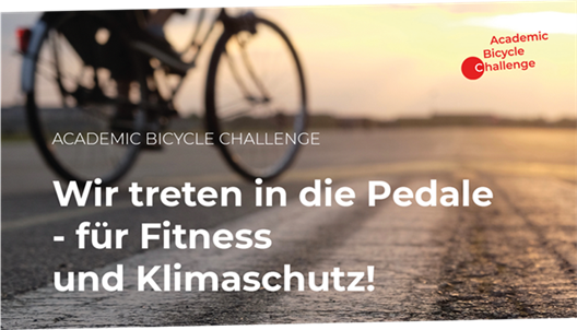 Weltweiter Fahrradwettbewerb der Hochschulen startet wieder :  Academic Bicycle Challenge im September 2020